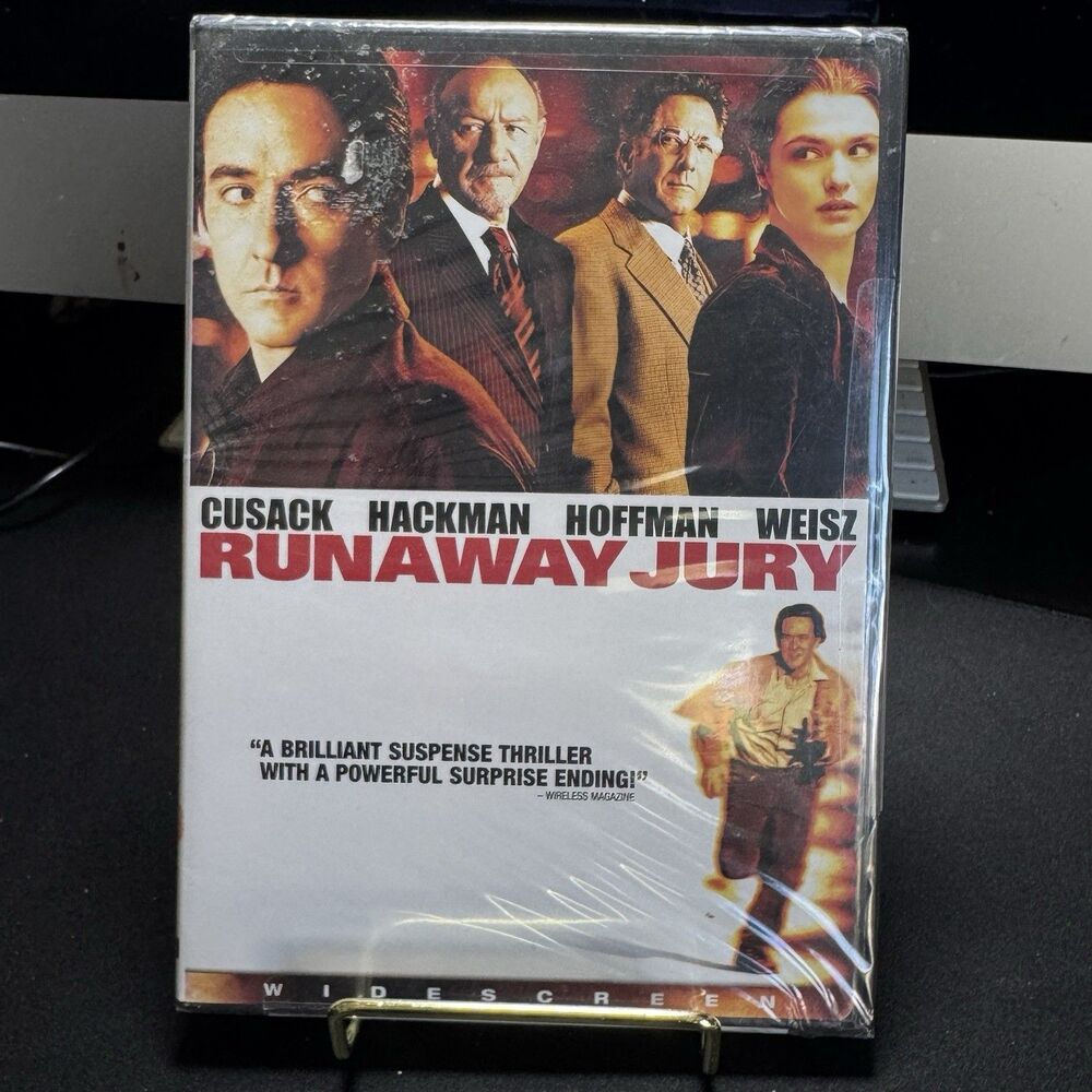 Runaway Jury (DVD, 2003) John Cusack, Gene Hackman - NEW SEALED